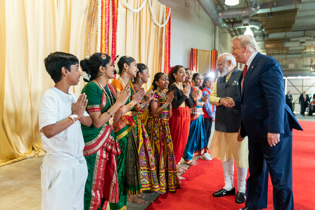 The Howdy Modi diaspora event, Houston, September 2019.